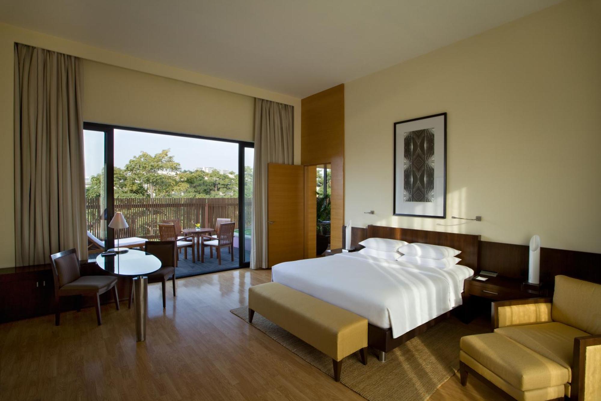 Hotel Hyatt Hyderabad Gachibowli Zewnętrze zdjęcie